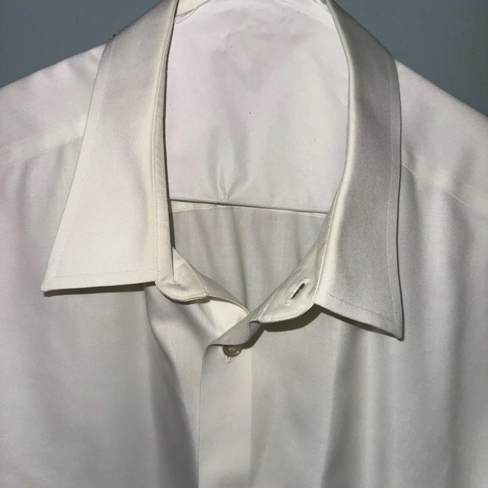 Men’s UNTUCKit White Long Sleeve Button Wrinkle Free Dress Shirt XL - Picture 2 of 7